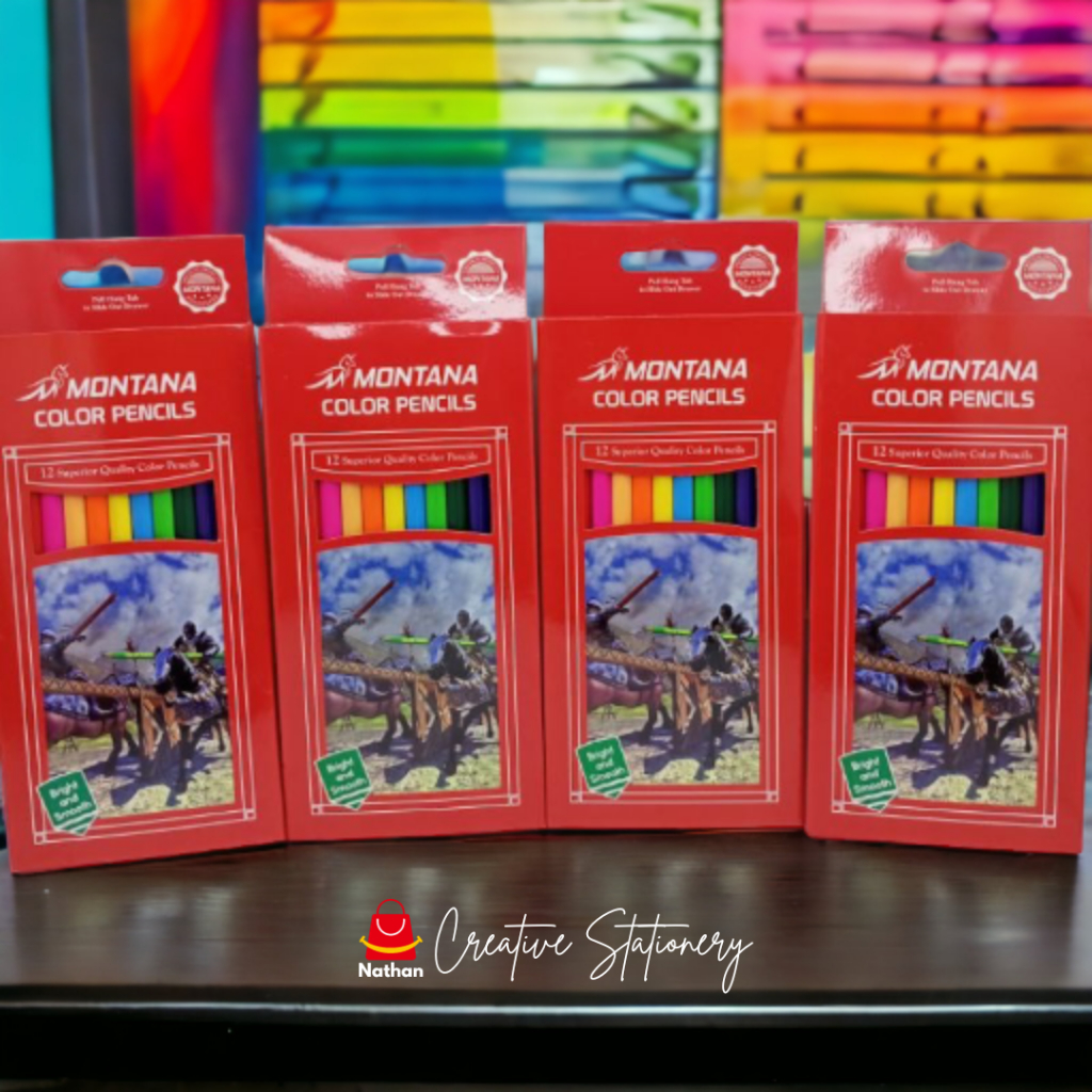 

Pensil Warna Panjang Montana Isi 12 Warna