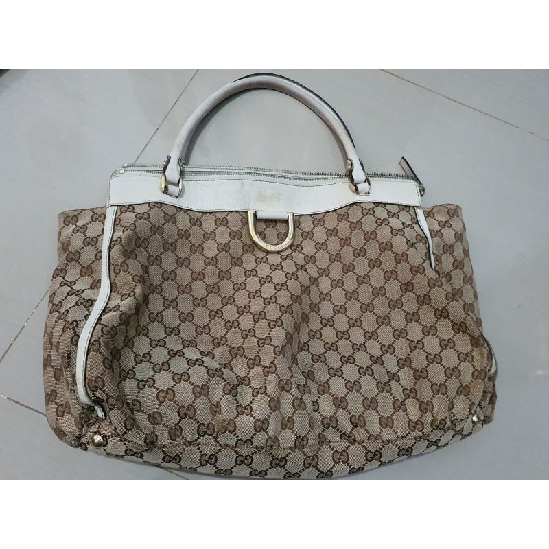 preloved tas tote gucci ori