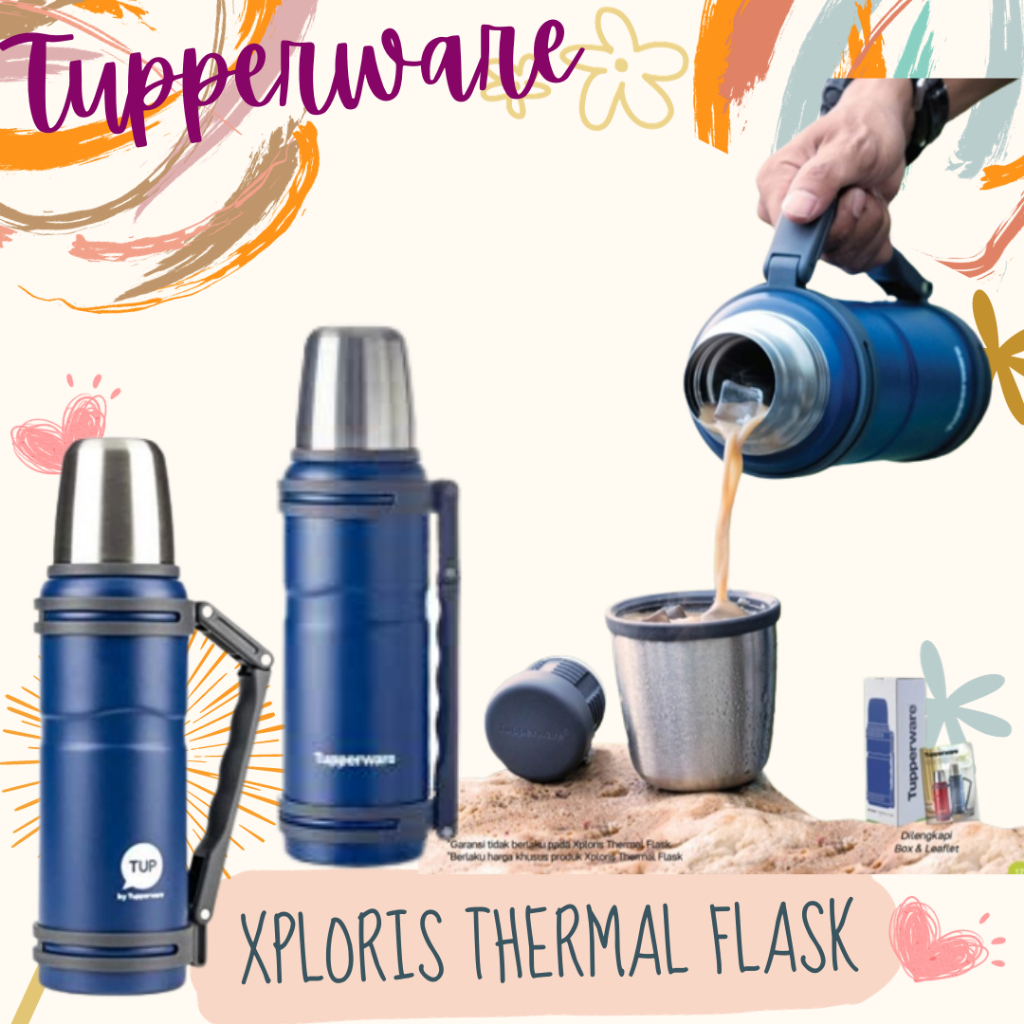 Tupperware Xploris Thermal Flask (Termos Tinggi)