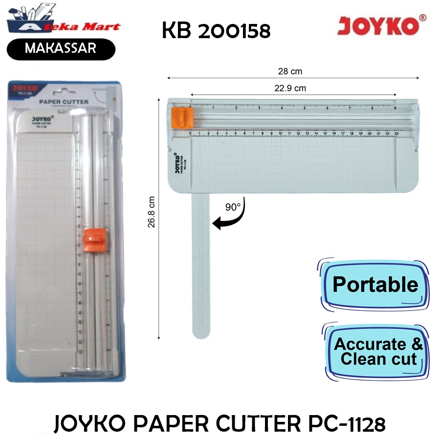 

[PCS] JOYKO PAPER CUTTER PC-1128 / PEMOTONG KERTAS