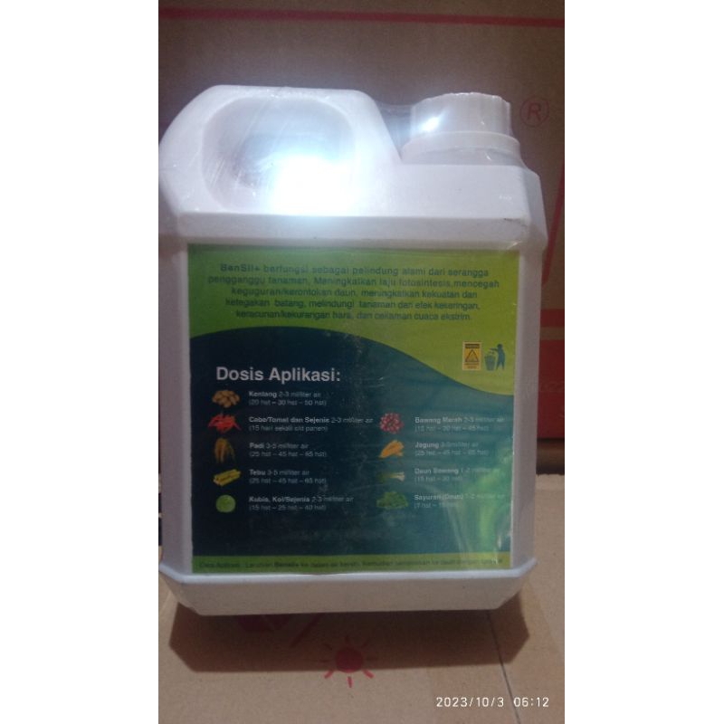 Bensil+, Pupuk Cair Silika+Kalium