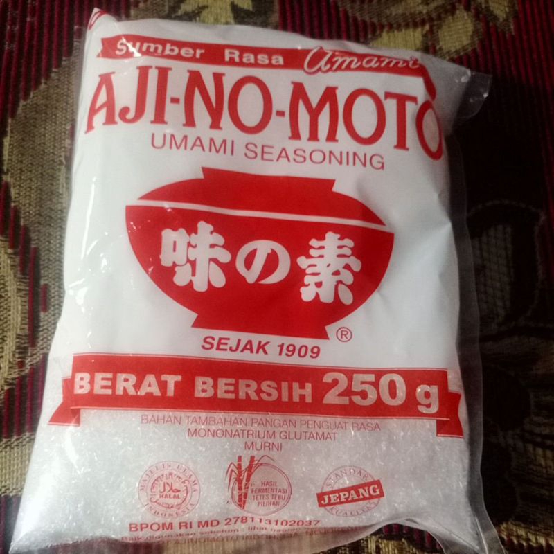 

Ajinomoto penyedap rasa 250gr