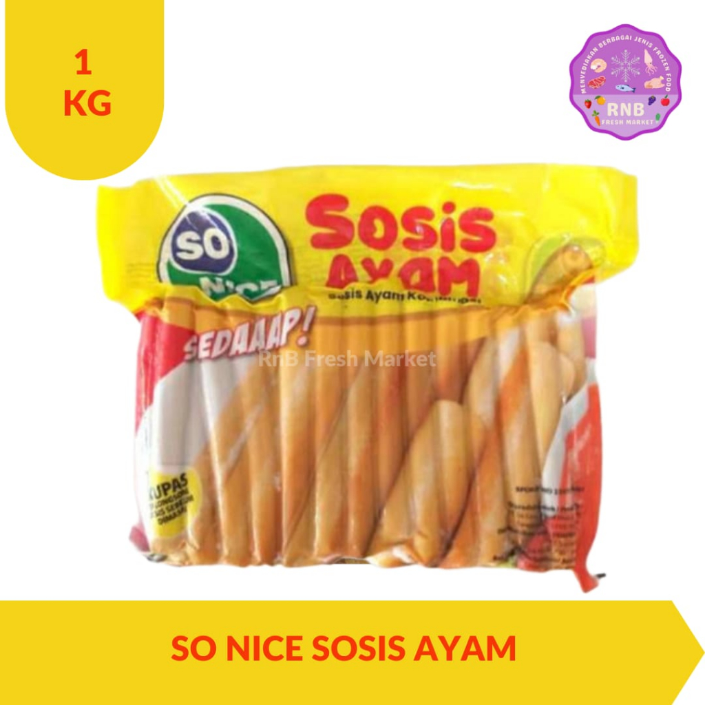 

So NIce Sosis Ayam 1 Kg