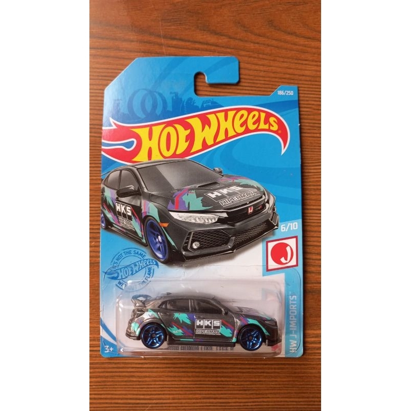 HOTWHEELS 2018 HONDA CIVIC TYPE R HKS