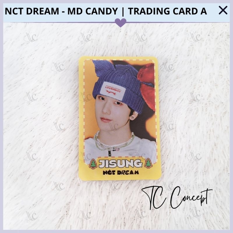 [NCT Dream] Trading Card MD Candy A Ver Jisung {Official}