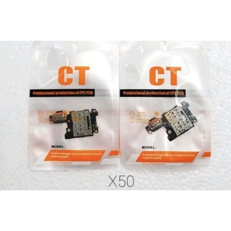 Flexible Papan Charger Mic Simcard Vivo X50 5G
