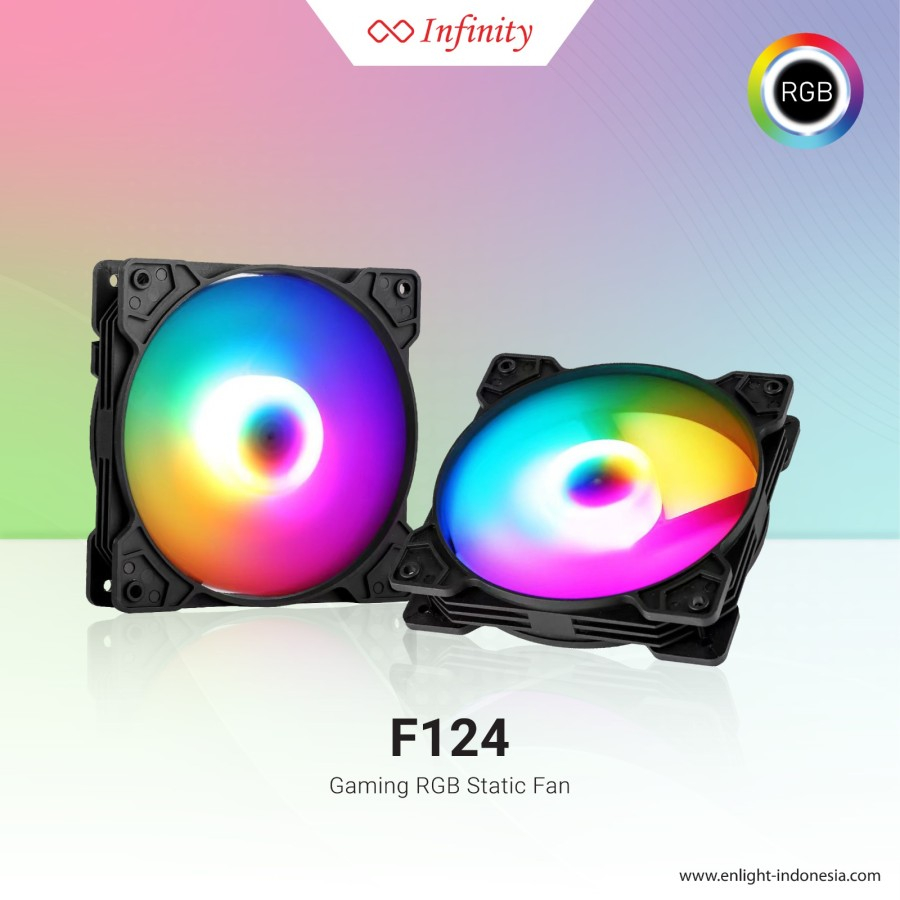 FAN Casing - ENLIGHT INFINITY F124 RGB - 12cm Fan Casing Infinity F124