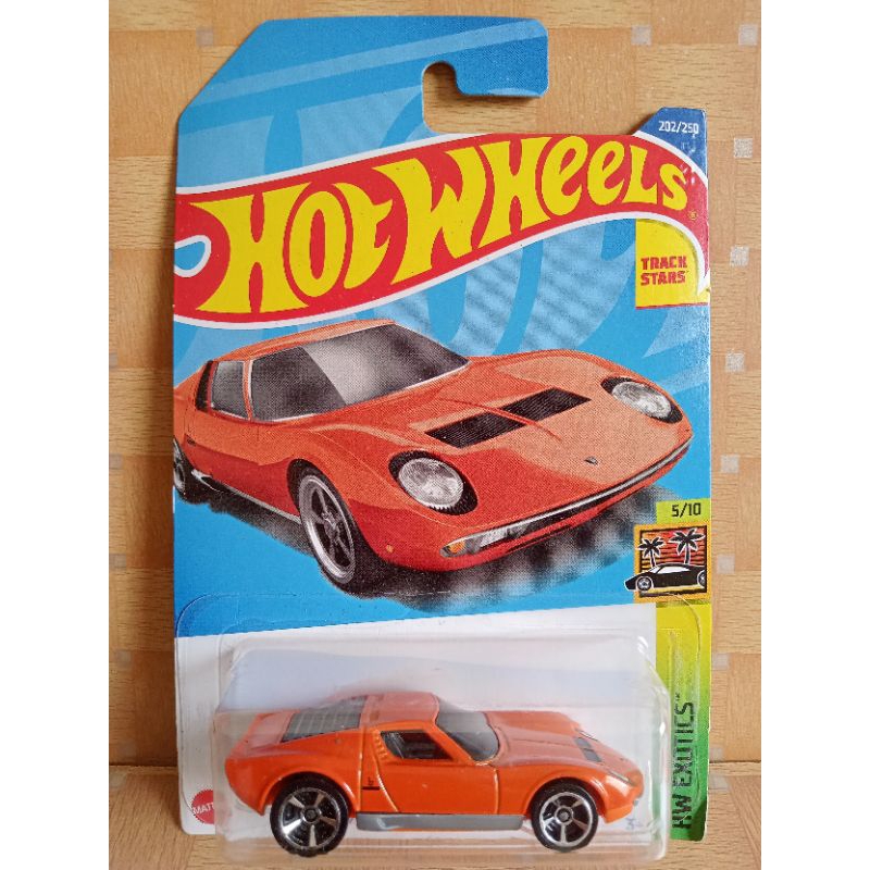 HOT WHEELS 71 LAMBORGHINI MIURA SV