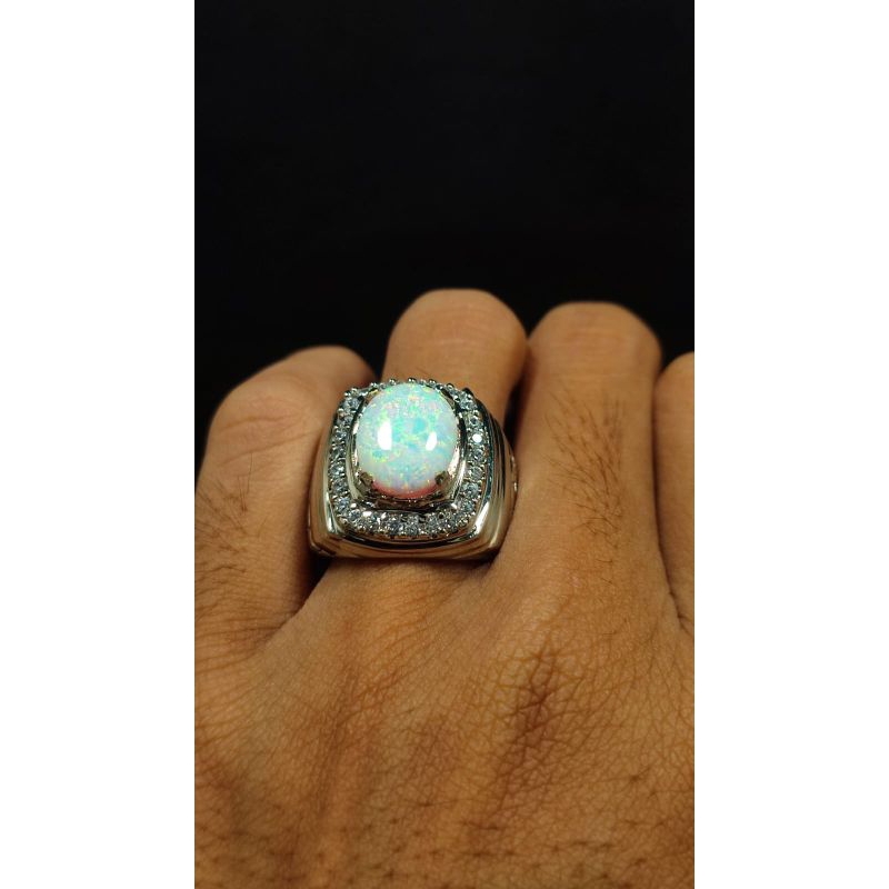 BATU KALIMAYA SUSU ASLI CHATAM FULL JARONG SIAP PAKAI