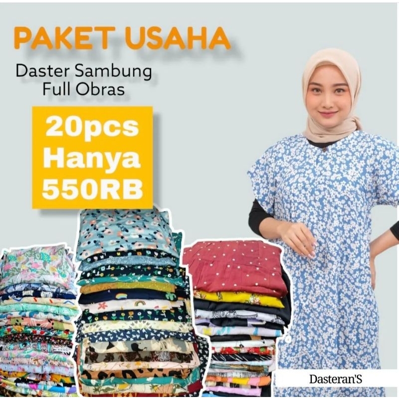 Paket Usaha Daster Sambung