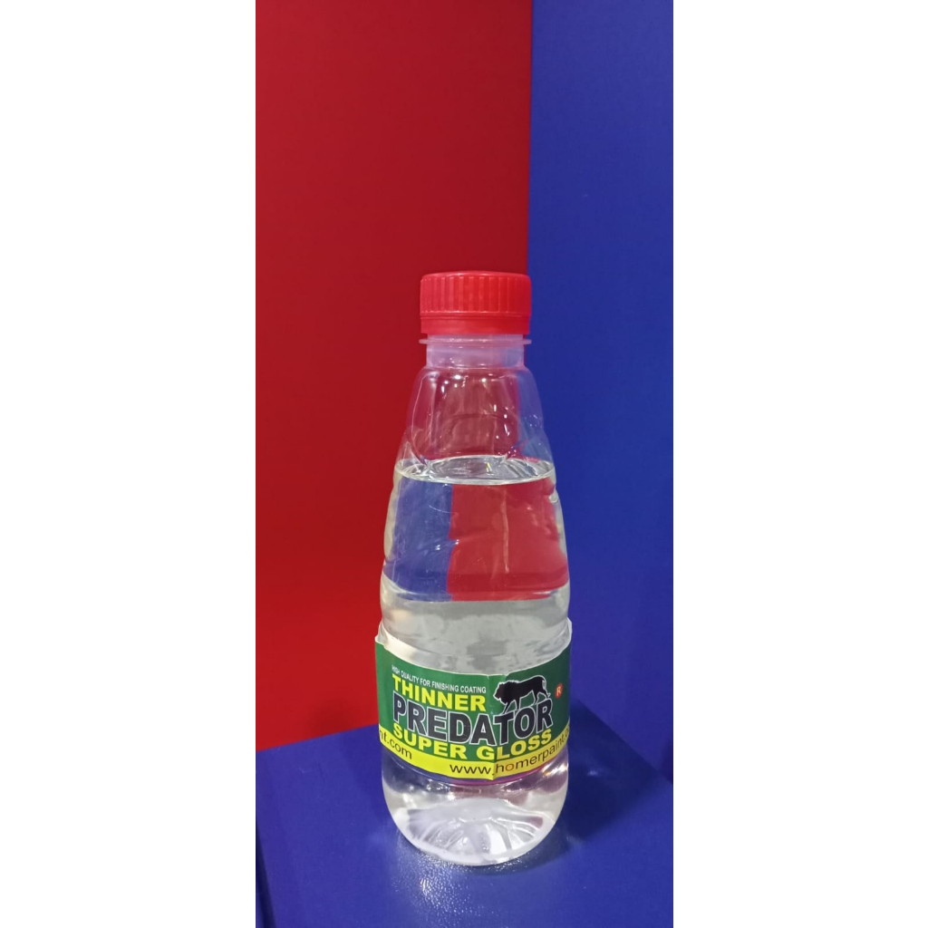 PENGENCER CAT THINNER PREDATOR SUPER GLOSS HIJAU KEMASAN 300ML