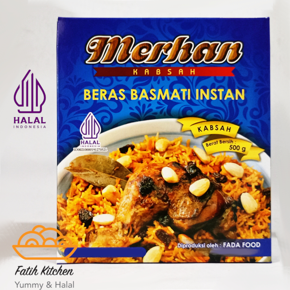 

Merhan Nasi Kabsah Original 500 gram - Paket Beras Basmati dan Bumbu Kabsah / Kabsa