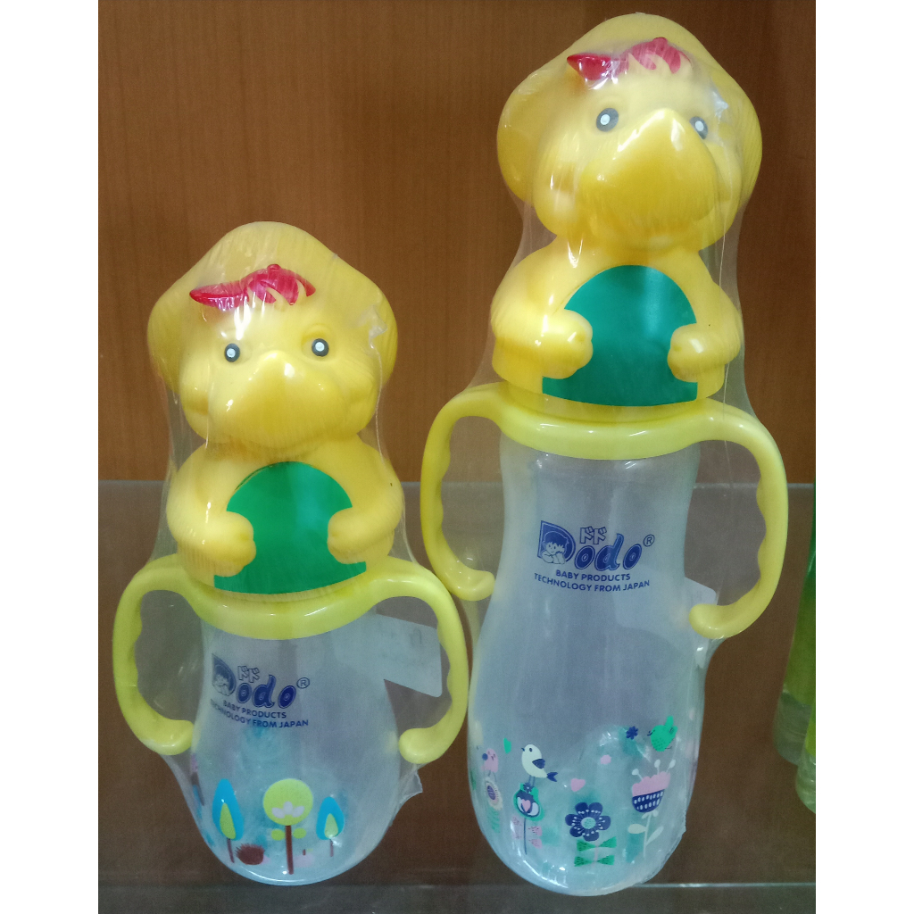 BOTOL SUSU 150ML, 275ML KARAKTER DINO MERK DODO DOT BAYI NEWBORN