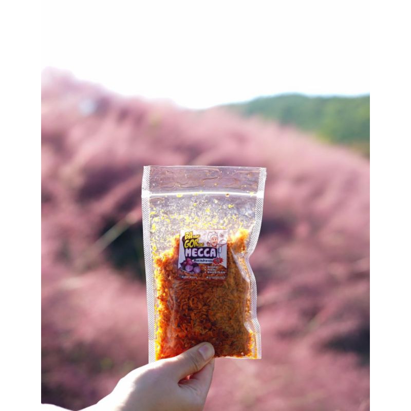 

Bawang goreng Bagormecca PEDAS pouch