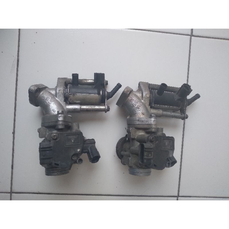 throttle body assy + injeksi/ shogun 125 fL/fi injeksi original