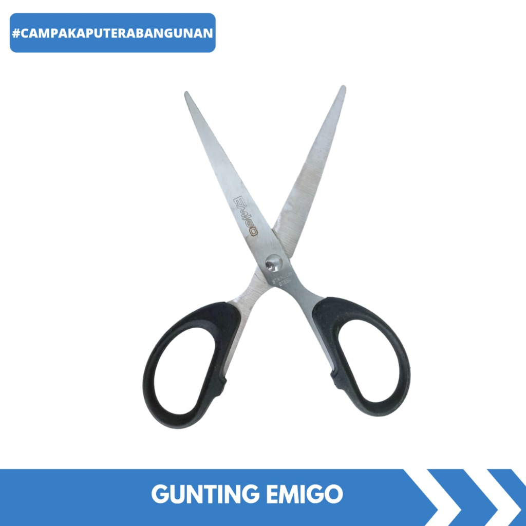 

Gunting kertas emigo stainless kertas besar kertas kecil