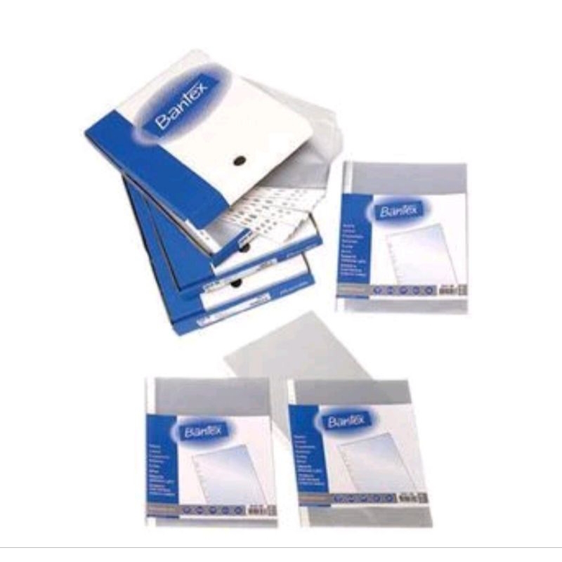 

PP pocket bantex 2040 A4 isi 100