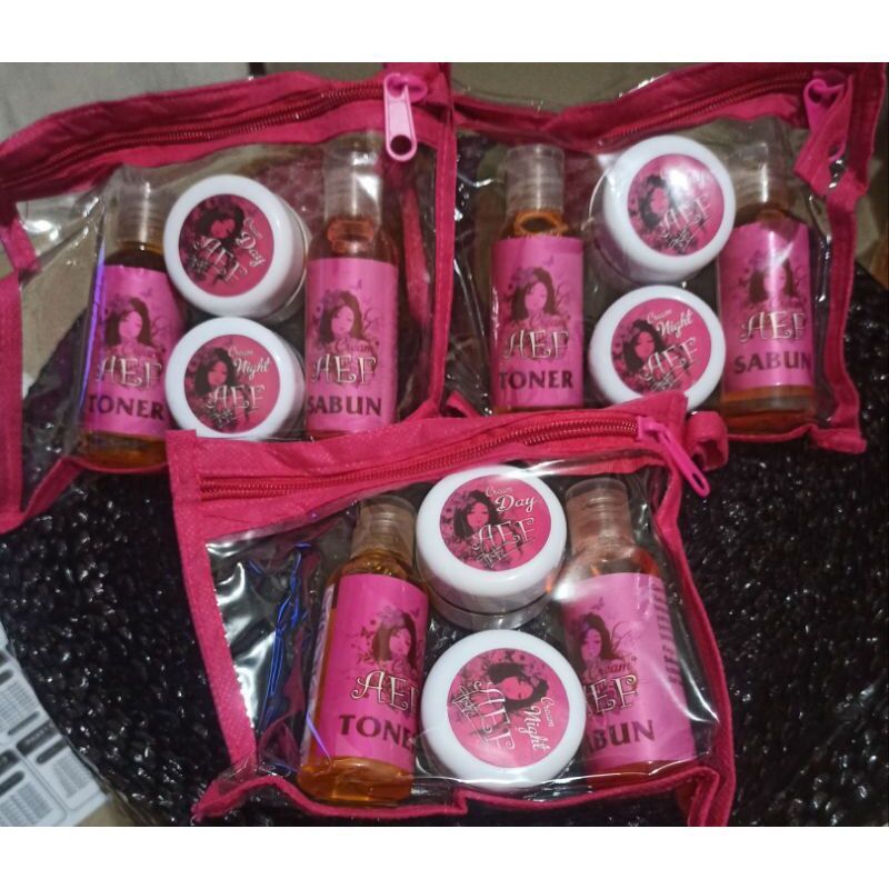 BEST SELLER| PAKET SKINCARE AEF SUPER GLOW 100%ORIGINAL