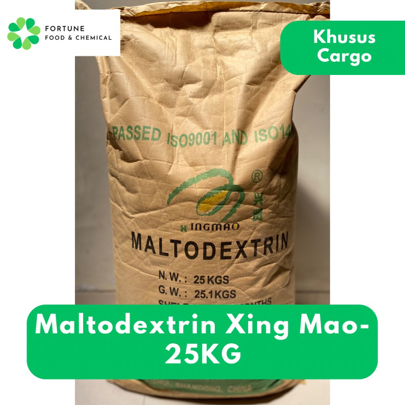 

(CARGO) Maltodextrin Maltodekstrin Xing Mao / Filler / Pengisi / 25 KG