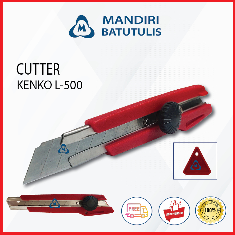 

Cutter Kenko L-500 - Cutter Besar Refill Kenko L500