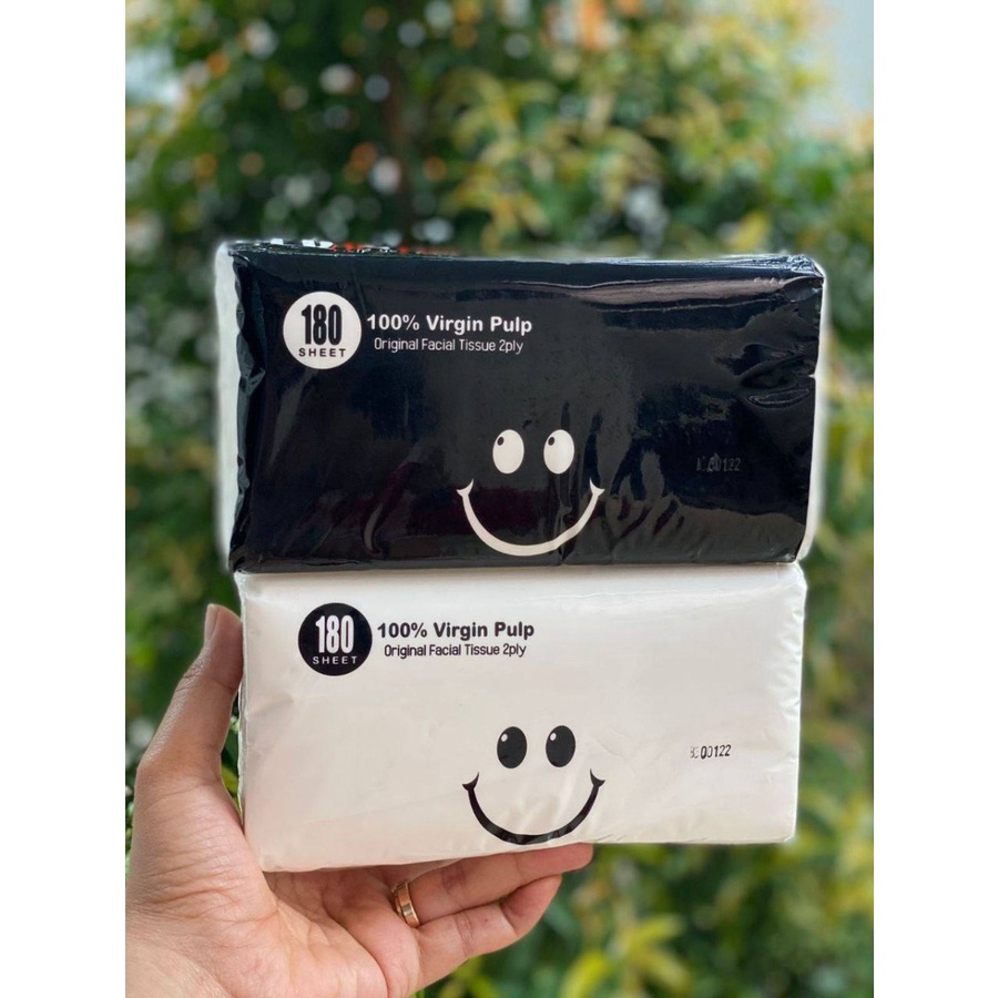 Tissue cute 180 sheet / Cute One Plus Facial Tissue 180 Sheets / Tisu Cute 180 sheet