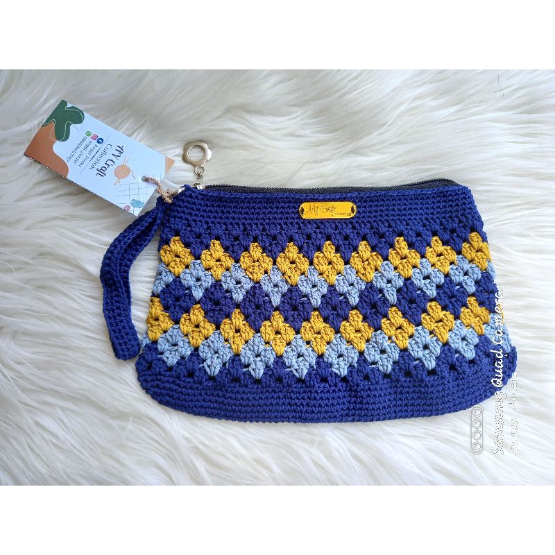 AY craft dompet hp rajut