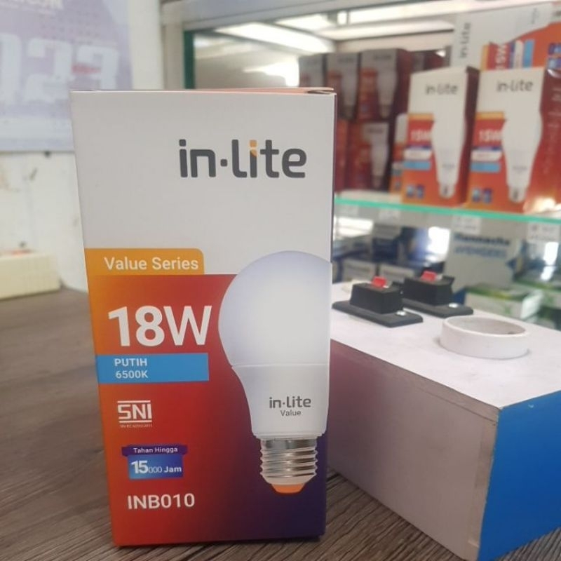 lampu in-lite 18 watt warna putih