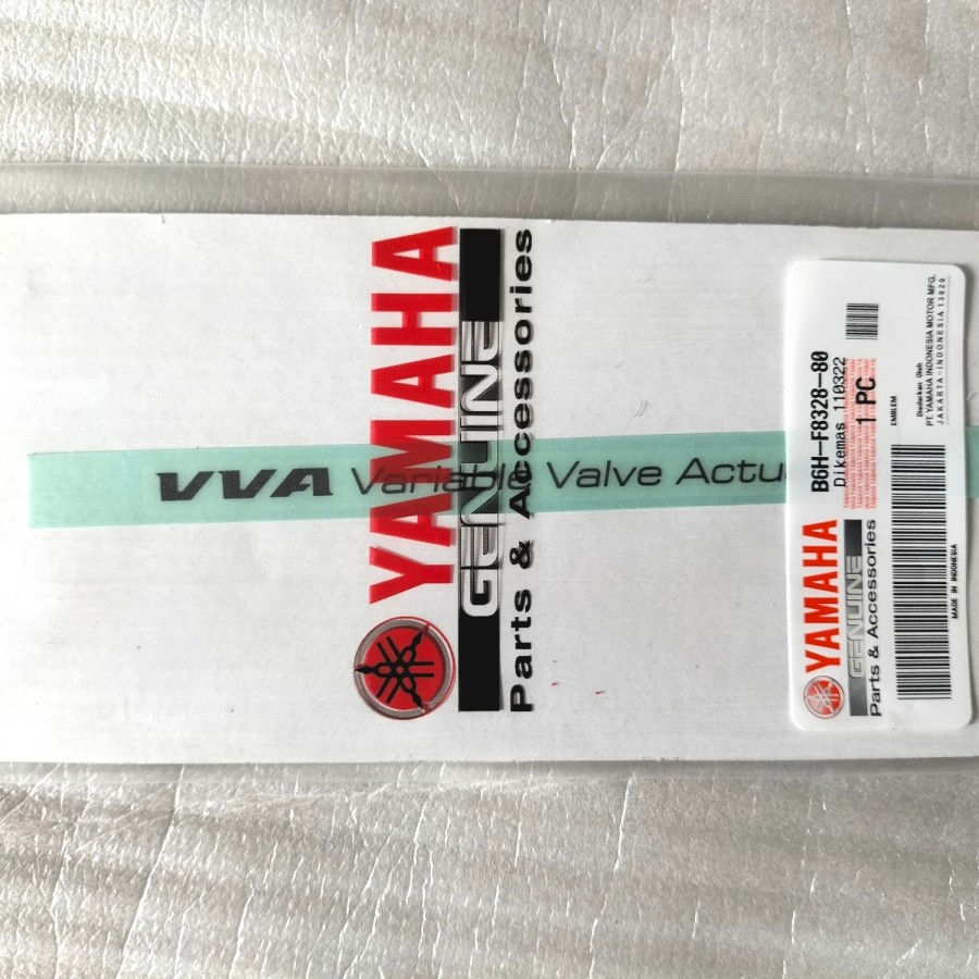 Emblem Stiker VVA Yamaha Nmax 155 Connected B6H-F8328-80