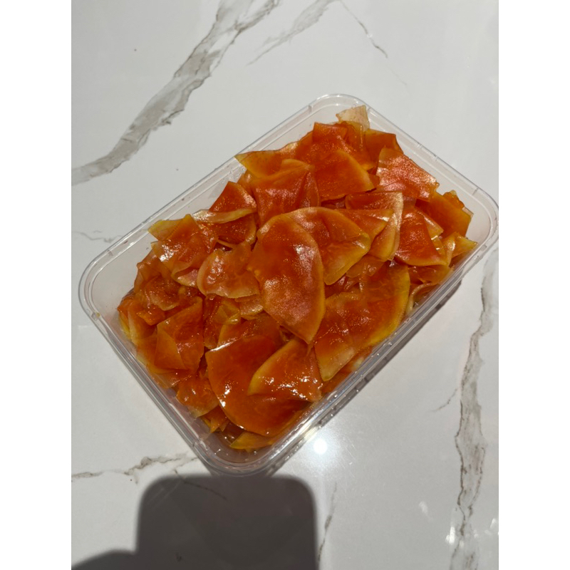

Homemade asinan pepaya 500gr tanpa pengawet