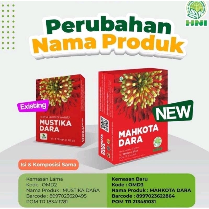 Mahkota Dara/Mustika Dara