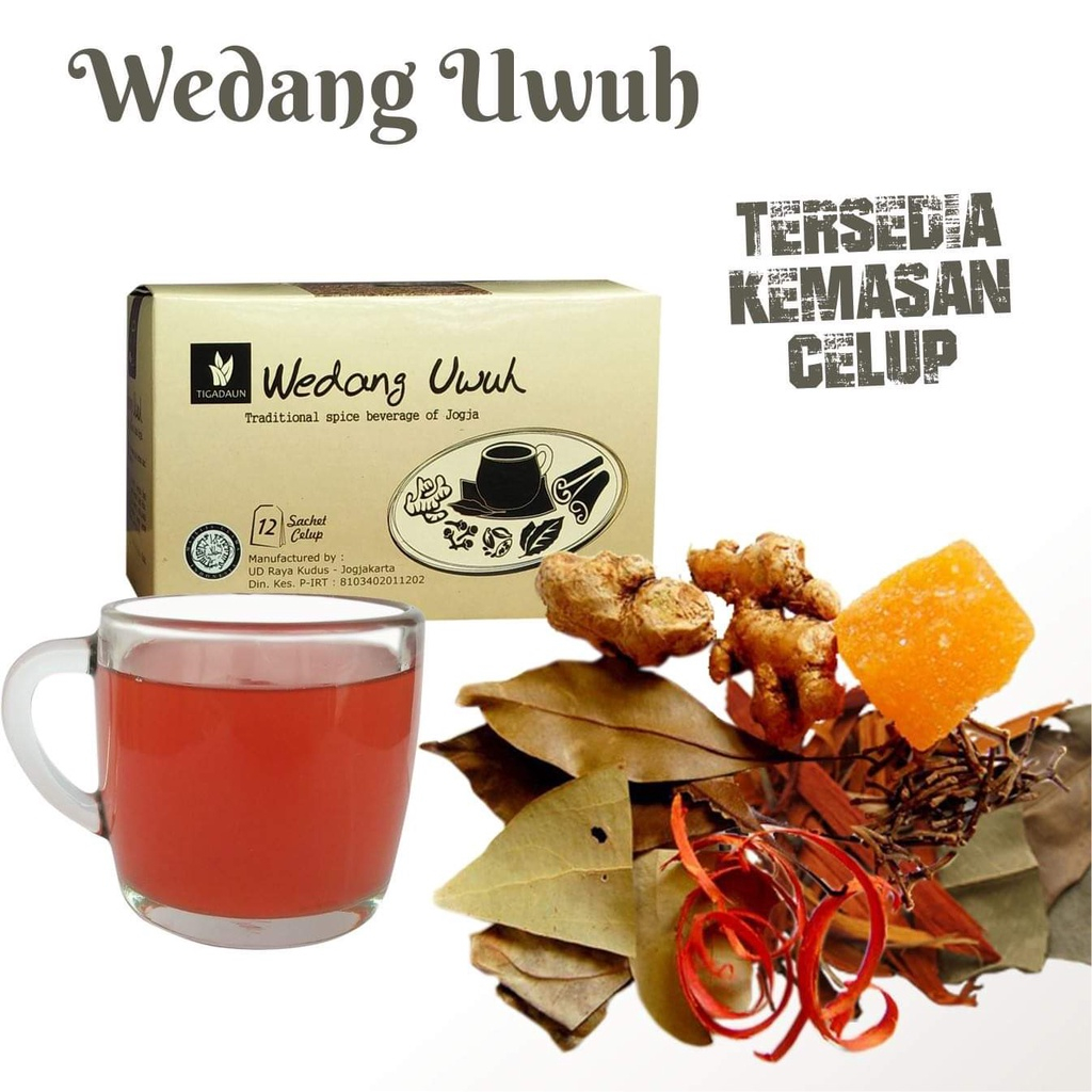 

Teh Wedang Uwuh Celup isi 12 / Teh Celup / Uwuh Instan