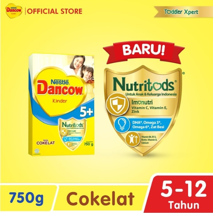 

Dancow 5 coklat 750g