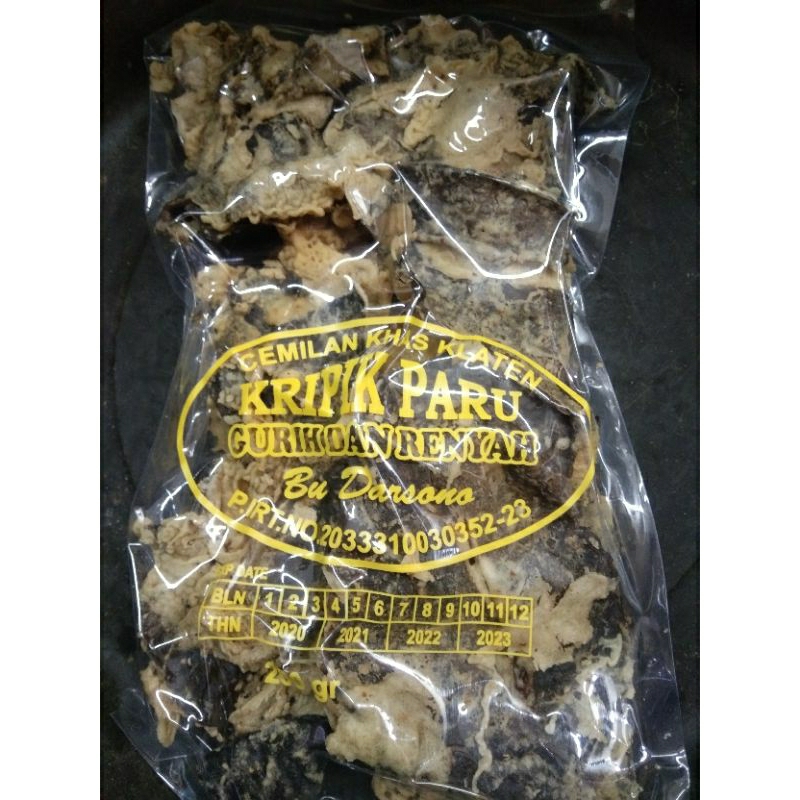 

Kripik Paru camilan yang enak