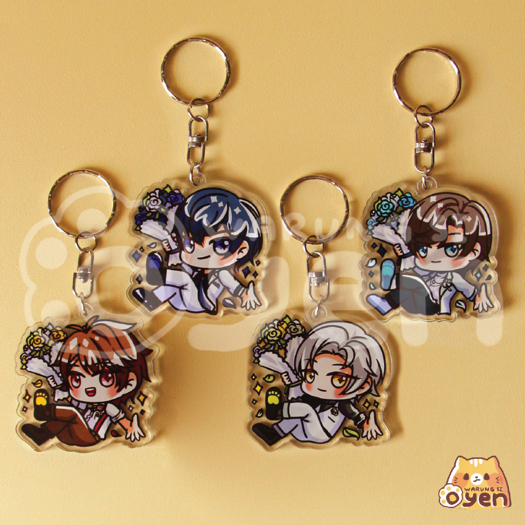 Tears of Themis Acrylic Keychain (Luke, Marius, Vyn, Artem)