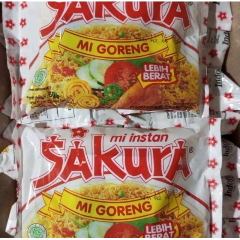 

Mie Instan Mie sakura 60gr (1 DUS ISI 40 PCS )