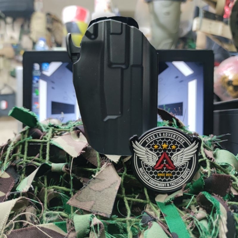 HOLSTER SARUNG PISTOL UNIVERSAL EMERSON PINGGANG HS9 P320 P1 1911