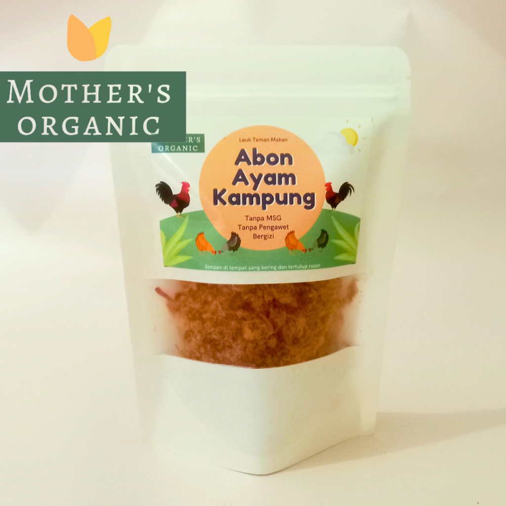 

Abon Ayam Kampung Asli - Chicken Floss Non MSG 100 g Abon MPASI