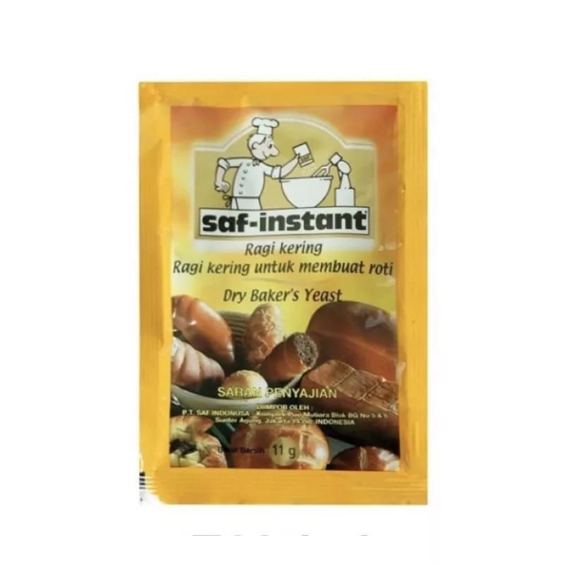 

SAFT INSTANT SACHET RAGI KERING DRY YEAST 11GR