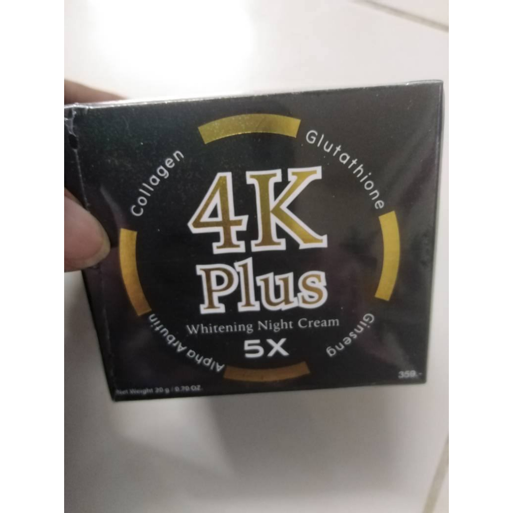 4K plus night cream