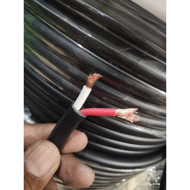kabel audio speaker (size 2x4.0 mm) MERK Lane master dan merk BMA