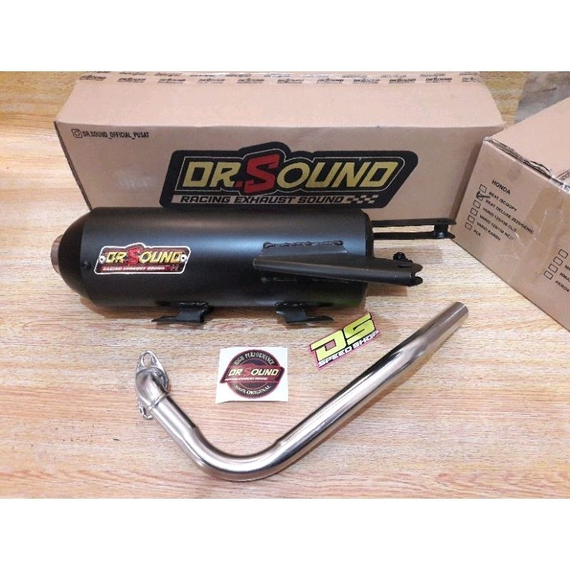 KNALPOT COPY CMS BY DR. SOUND RACING ORIGINAL COPY CMS BEAT FI SCOOPY GENIO VARIO 110