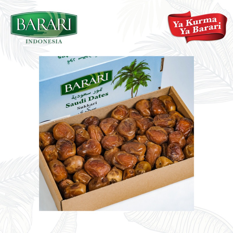 

Kurma Sukari Barari Premium 1kg Saudi Arabia