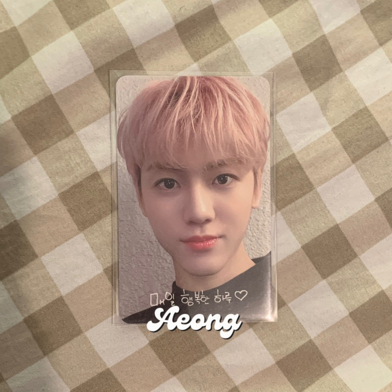 PC PHOTOCARD JAEMIN WFM WINTER FANMEETING NCT DREAM