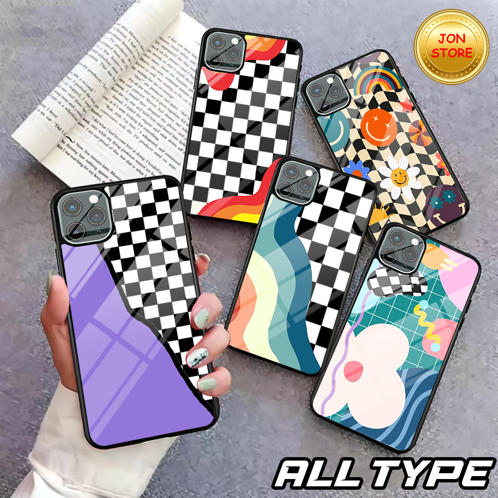 JON-STORE ( JS 8 ) Sofcase Glossy MOTIF BUNGA ABSTRAK Untuk XIAOMI REDMI NOTE 12 PRO 4G REDMI NOTE 1