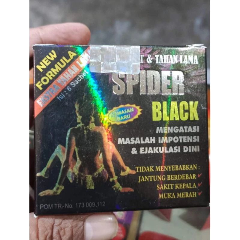 

SPIDER BLACK KAPSUL Ori