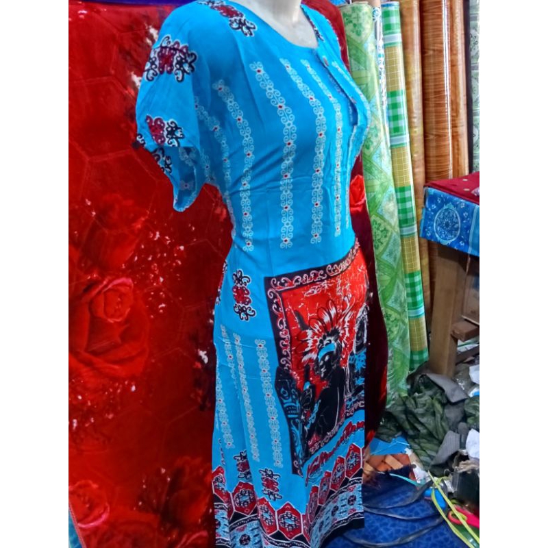 daster motif sasirangan & dayak