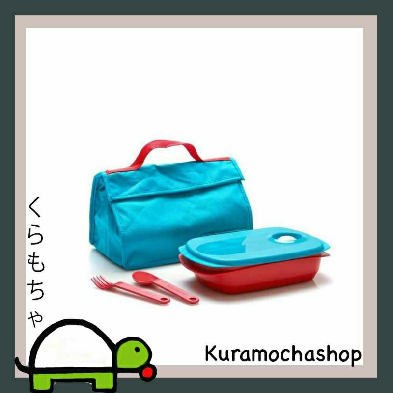 Tempat Makan BYO Lunch Set Tupperware Original