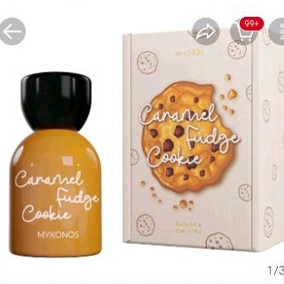 Caramel fudge cookie