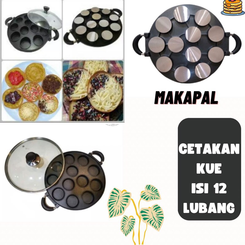 cetakan telor mini atau martabakan mini isi 12