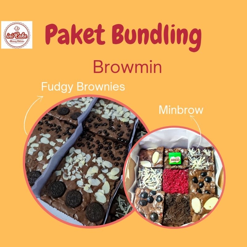 

2 Box Brownies - Paket Bundling Browmin
